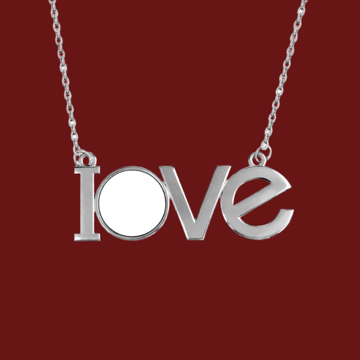 Couples LOVE Pendant Necklace